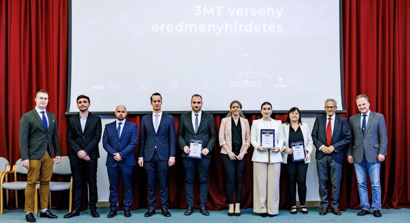 A győri egyetem két doktorandusza került a rangos verseny hét legjobbja közé