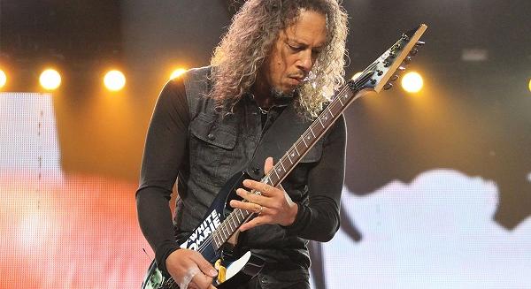 Kirk Hammett egy furcsa gitárt is használt a Kill 'Em All felvételei során