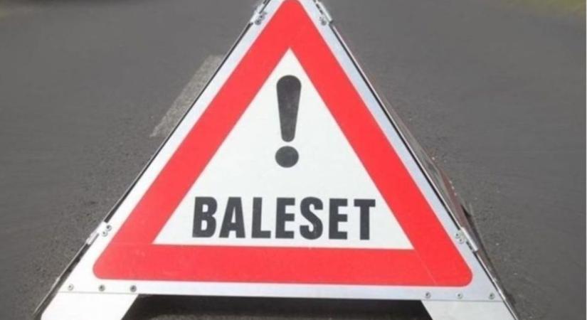 Baleset történt a 84-es főút vasi szakaszán