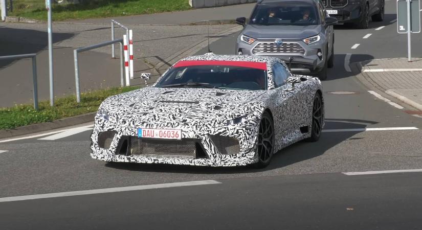 Szép hangja van a Lexus LFA utódjának, még akkor is, ha nem V10