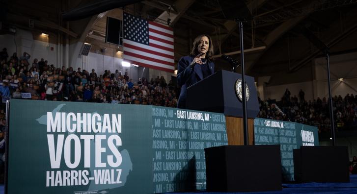 Kamala Harris: Világosan kifejtettem, hogy szörnyű, hogy ennyi ártatlan palesztin hal meg