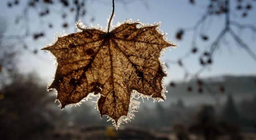 Hajnalban mínusz 6,5 fokot mértek, megdőlt a hidegrekord