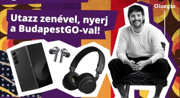 Utazás zenével: Fekete Giorgioval, Spotify csatornával és zenehallgatós nyereményekkel indítja a novembert a BKK