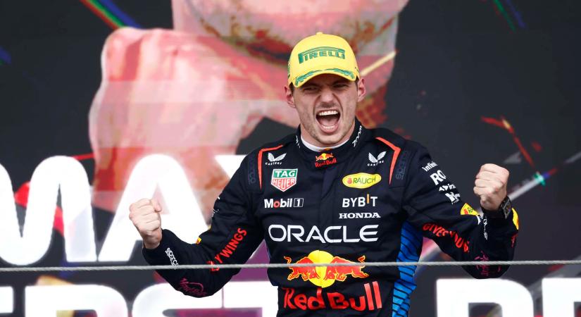 Verstappen: Majdnem szétvertem a garázst, de végül nyertem!