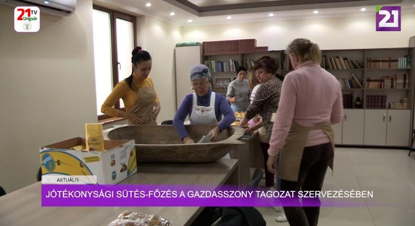 Aktuális (2024.11.04) Jótékonysági sütés-főzés a gazdasszony tagozat szervezésében (videó)