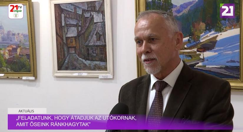 Aktuális (2024.11.04) „Feladatunk, hogy átadjuk az utókornak, amit őseink ránkhagytak” (videó)