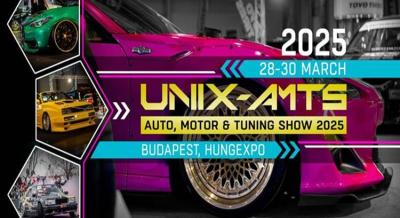 UNIX - Autó, Motor és Tuning Show, 2025. március 28-30.