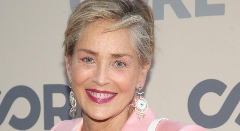 Sharon Stone mint Leia hercegnő – Elképesztő fotó került elő