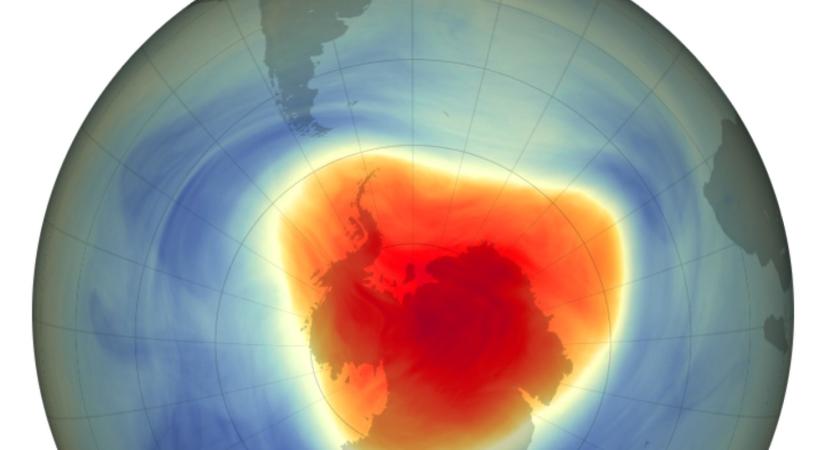 Öt éve nem volt olyan kicsi az ózonlyuk, mint most