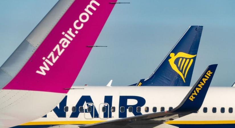 Fapadosok: özönlenek az utasok a Wizz Airhez és a Ryanairhez