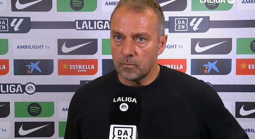 Hansi Flick az Espanyol legyőzése után: