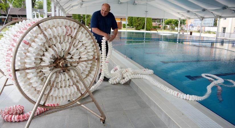 Újra nyitva a Selyemréti Strandfürdő!