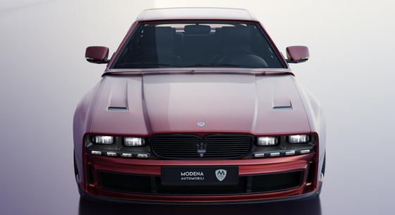 Vissza a 80-as évekbe: modern formában támadt fel a Maserati Biturbo