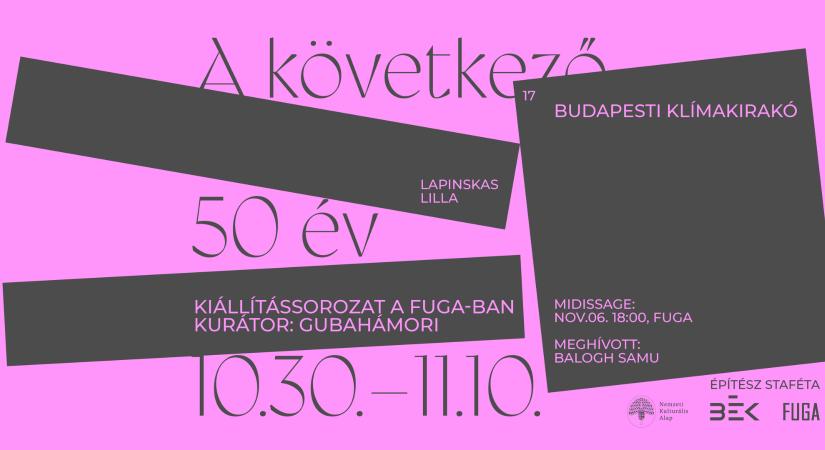 Budapesti Klímakirakó – A következő 50 év: Lapinskas Lilla