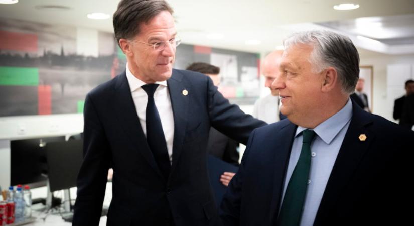 Orbán Viktor Budapesten fog tárgyalni Mark Rutte NATO-főtitkárral