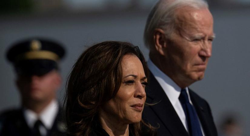 Joe Biden hátat fordított Kamala Harrisnek