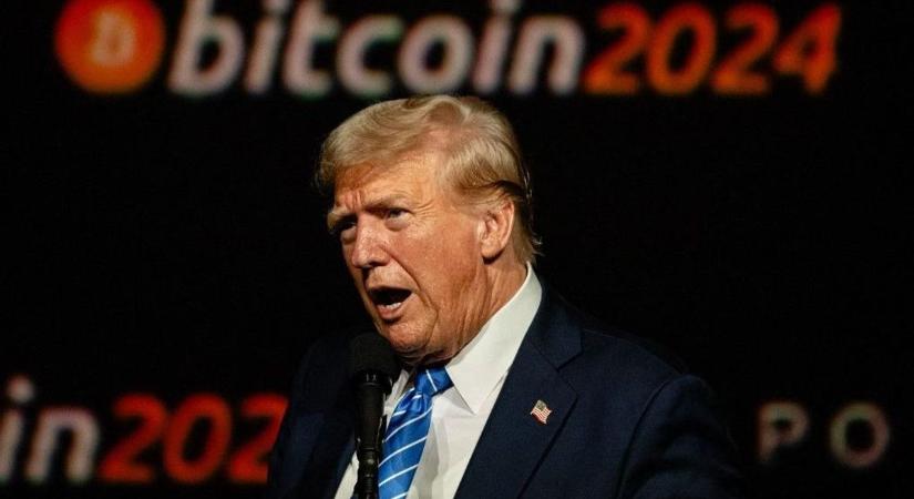 Kilőtt a bitcoin Trump masszív győzelmi esélyének a hírére