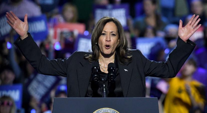 Habár rosszul áll a választásokon, Kamala Harris behúzta a fővárost