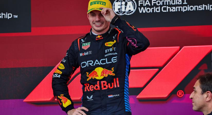 „Max Verstappen a világ legjobbja”