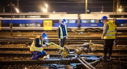 Két kisiklás után megkezdődött a Keleti pályaudvar váltóinak felújítása