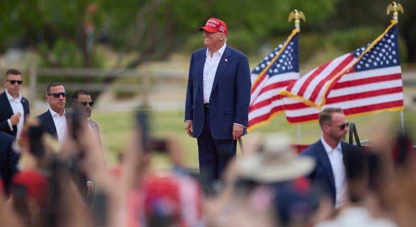 A célegyenesben van Donald Trump, van ahol már győztesnek nevezik