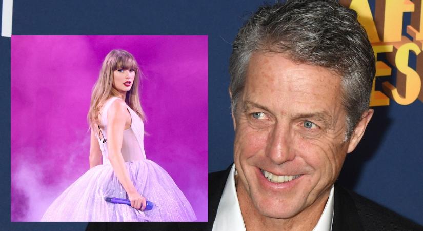 A 64 éves Hugh Grant kivetette a hálóját a 34 éves Taylor Swift-re