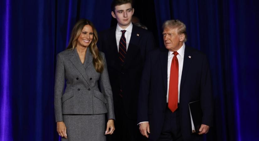 Trump győzelménél csak felesége volt szebb: Melania gyönyörű szettjével beragyogta az elnök ünnepi beszédét – Fotók