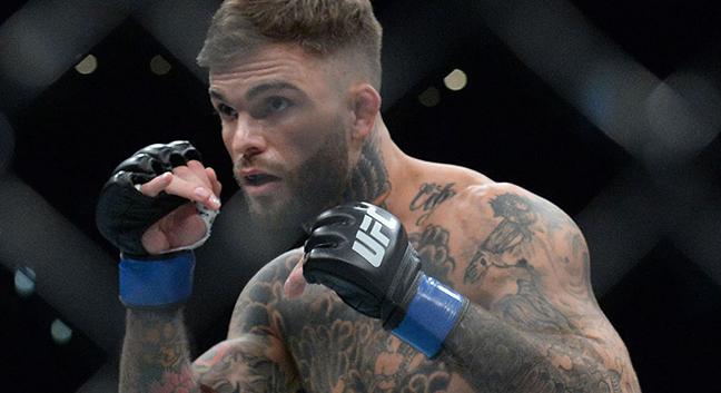 Cody Garbrandt kiesett a hétvégi gáláról