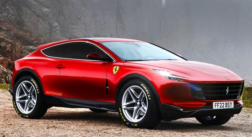 Kémvideón tekinthető meg a Ferrari Purosangue álcázott prototípusa