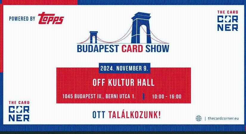 Budapest Card Show: Jön a kártyagyűjtők legnagyobb hazai eseménye!