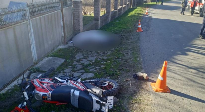 Motoros vesztette életét egy balesetben a Huszti járásban