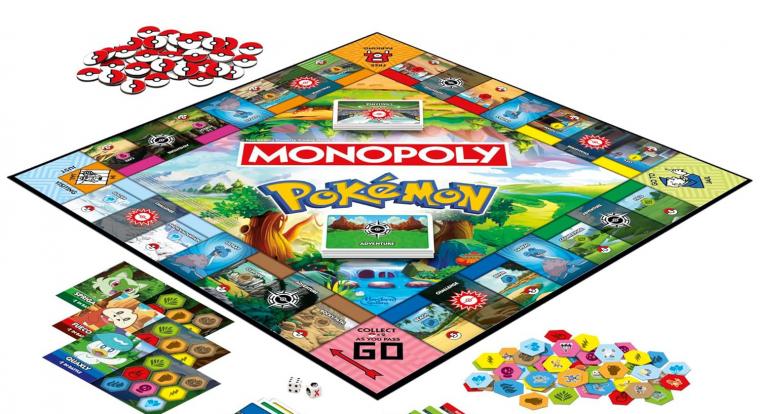 Az új Monopoly társasban pokémonokat kell gyűjtenünk, és ebben cuki figurák is segítenek