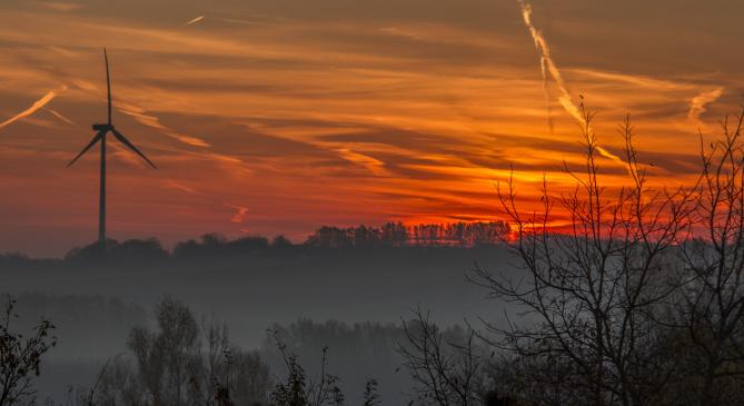 Misztikus atmoszférát varázsolt a reggeli köd