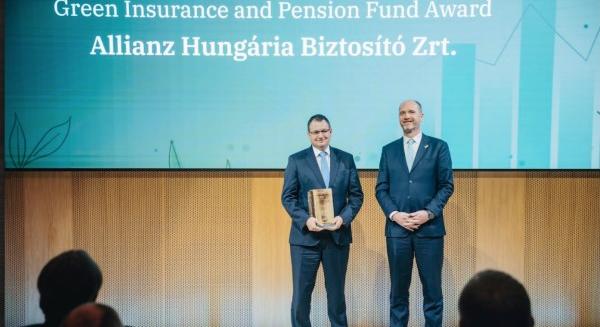 MNB Zöld Pénzügyi Díjat nyert az Allianz