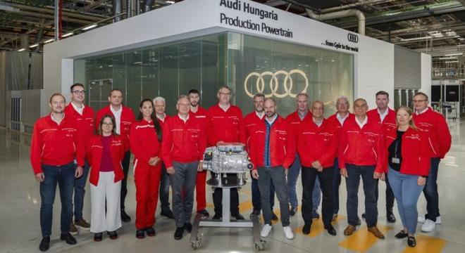 A győri Audi Hungaria eddig 45 millió motort adott a világnak