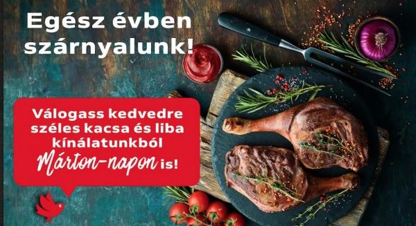 Kacsából és a libából nagyjából ilyenkor esszük meg az éves mennyiséget