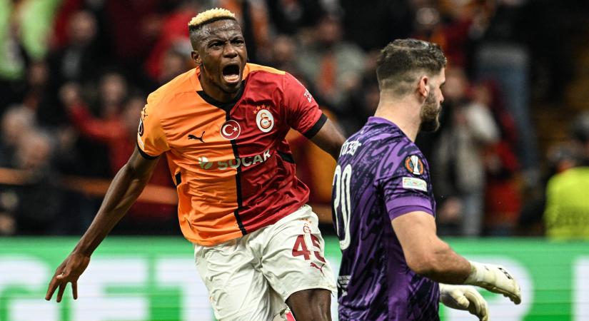 Osimhen elintézte a Tottenhamet, a Galatasaray legyőzte az éllovast