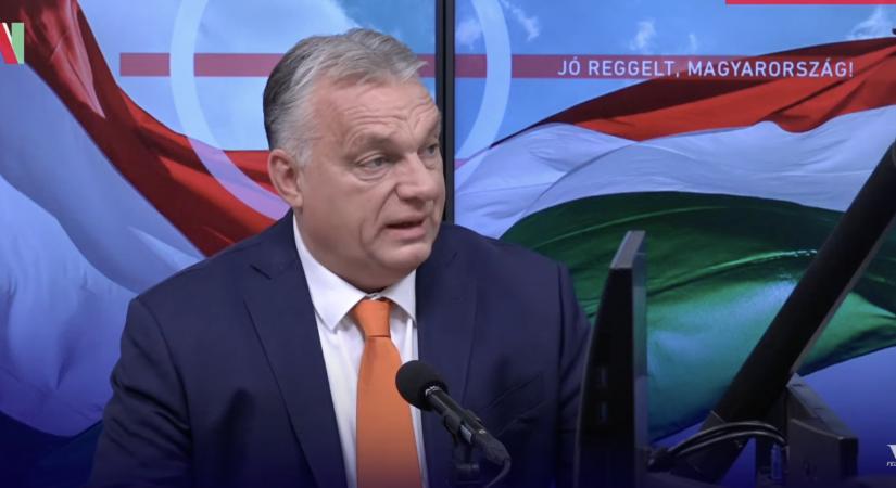 Orbán úgy ünnepelt a rádióban, mintha ő nyerte volna az amerikai elnökválasztást