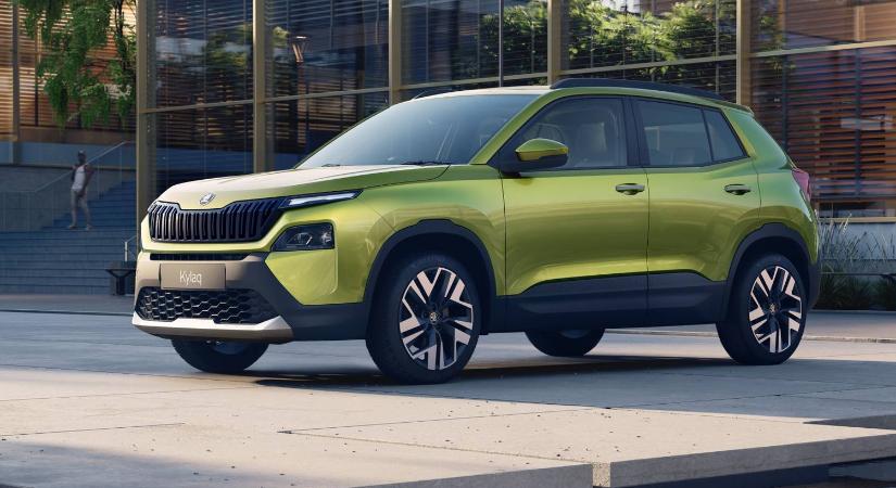 A Skoda bemutatta eddigi legkisebb SUV-ját, a Kylaqot