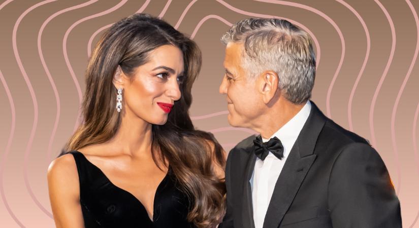 George Clooney és Amal Clooney között csak úgy izzott a levegő: nem tudták egymásról levenni a kezüket