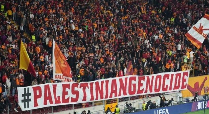 Ehhez vajon mit szól az UEFA? A Galatasaray szurkolói nem fogták vissza magukat