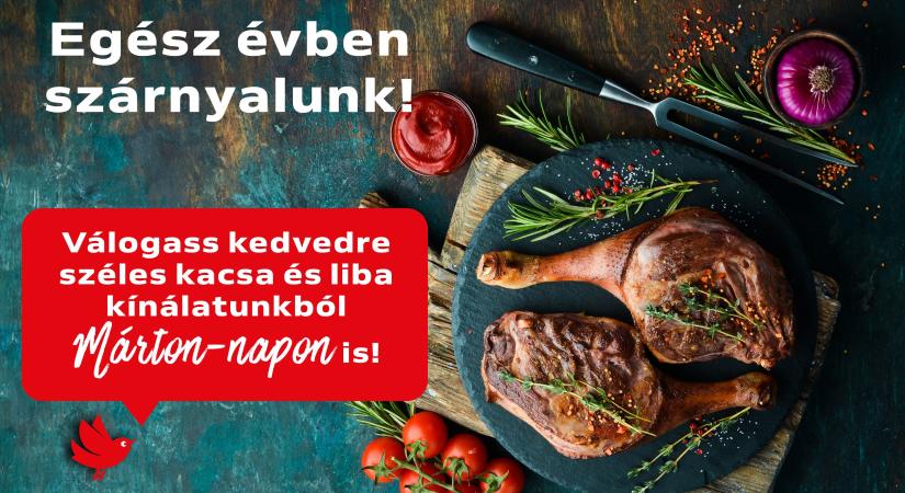 Kacsából és a libából nagyjából ilyenkor esszük meg az éves mennyiséget