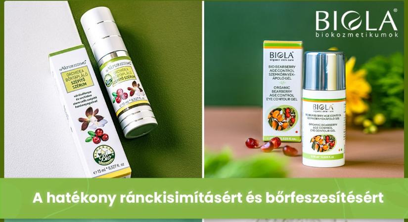 Természetes ránctalanítás és anti-ageing arcápolás biokozmetikumokkal