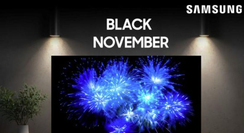 Black Friday akciók: Forgórúgással töri be az ajtót a Samsung