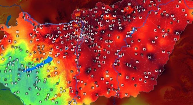 Beragadt a köd délnyugaton, az 5 fokot sem éri el a hőmérséklet