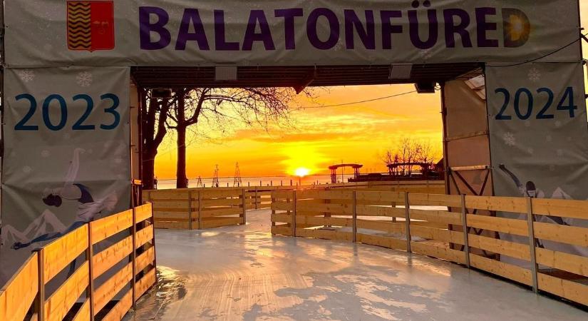 Világszenzáció Balatonfüreden: jégfolyosót nyitnak a parton