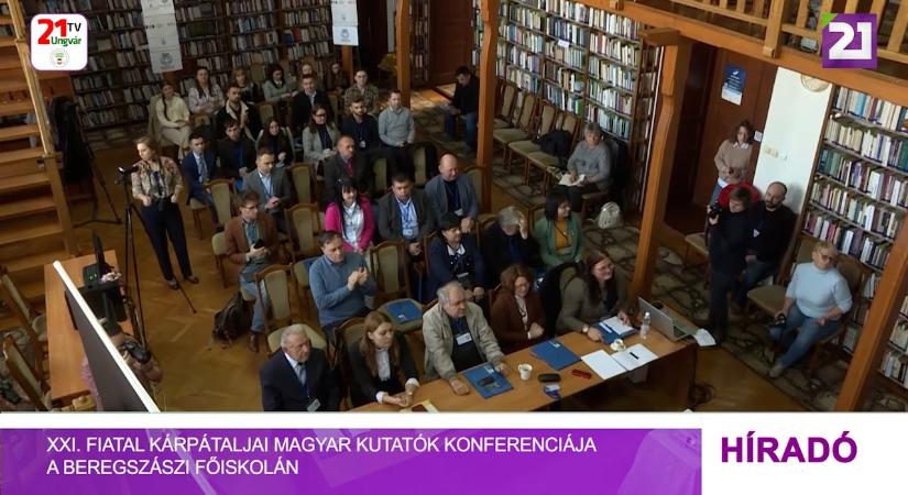 XXI. Fiatal Kárpátaljai Magyar Kutatók Konferenciája a beregszászi főiskolán (videó)