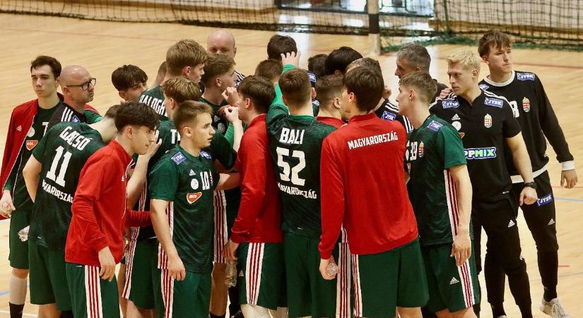 Kikapott Sukorón a magyar férfi junior kézilabda-válogatott