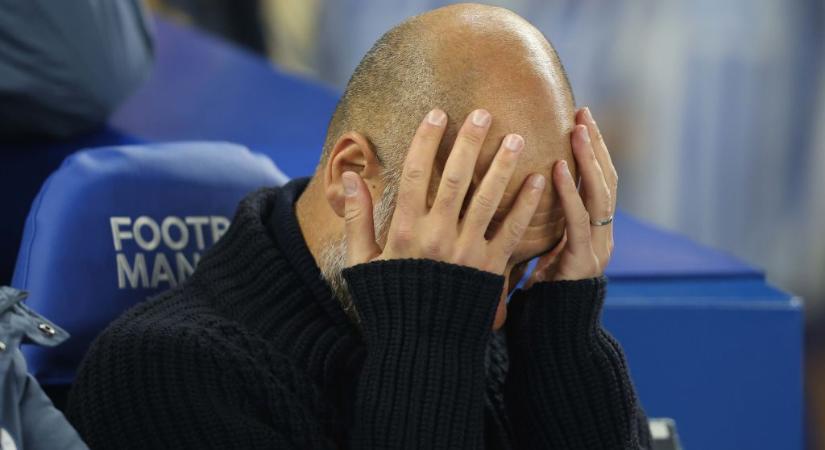 Man. City: mélyponton Pep Guardiola edzői karrierje?! – képpel