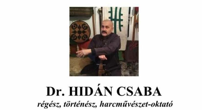 A Hunyadiak harcairól tart előadást dr. Hidán Csaba